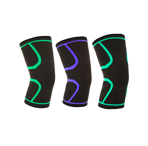 Elastic nylon sport knee